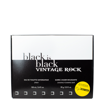 Fragrances BLACK IS BLACK Eau de toilette Vintage Rock & Epilderme Shaving Foaming Bar Box Set view 2