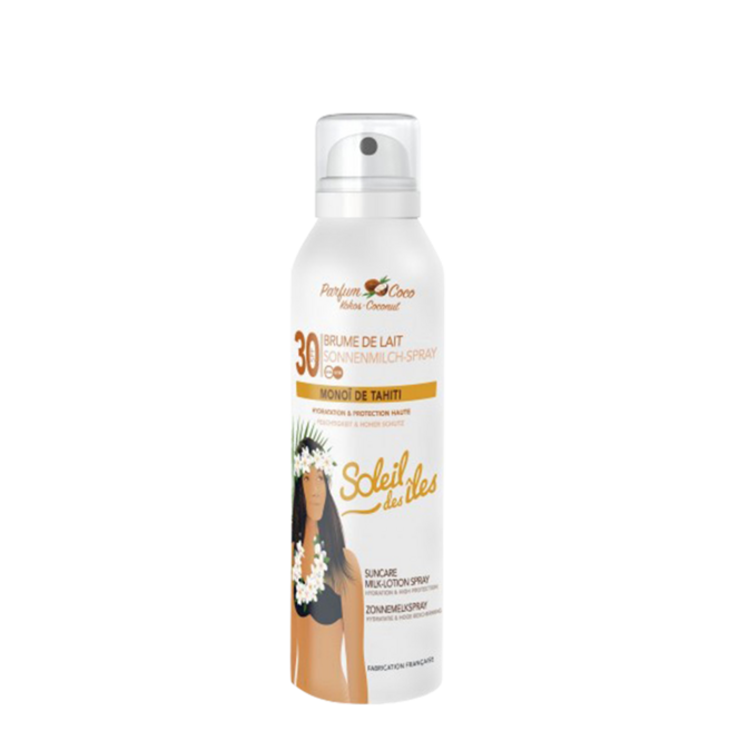 Soleil_des_iles Suncare Milk-Lotion Spray SPF 30 view 1